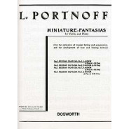 Fantaisie Russe N° 1 en La Mineur - Leo Portnoff - Violon et Piano - Bosworth