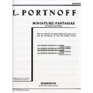 Fantaisie Russe N° 3 en La Mineur - Leo Portnoff - Bosworth