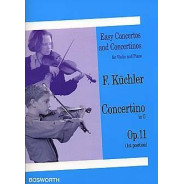 Concertino en Sol Op. 11 - Violon Piano - Küchler - Bosworth