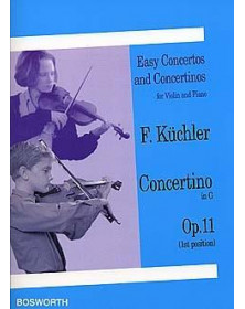 Concertino en Sol Op. 11 - Violon Piano - Küchler - Bosworth