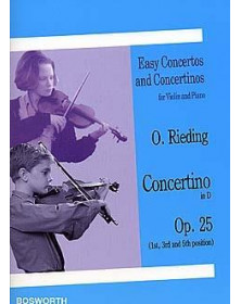 Rieding : Concertino Opus 25 en Ré