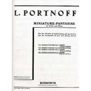 Fantaisie Russe N° 4 en Mi Mineur - Leo Portnoff - Bosworth
