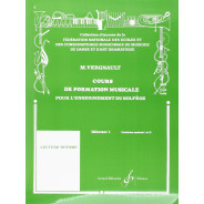 Michel Vergnault : Cours De Formation Musicale - Debutant 1