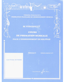 Michel Vergnault : Cours de Formation Musicale - Débutant 2