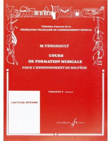 Michel Vergnault : Cours de Formation Musicale - Préparatoire 2