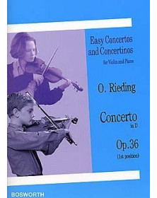 Rieding : Concerto op. 36 en Ré - Violin