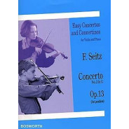 Friedrich Seitz : Concerto pour violon en Sol Opus 13