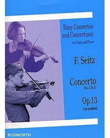 Friedrich Seitz : Concerto pour violon en Sol Opus 13