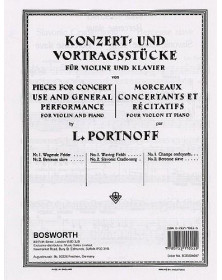 Slavonic Cradle-Song - Berceuse Slave  - Leo Portnoff - Bosworth