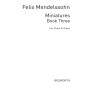 Miniatures For Violin And Piano Book 3