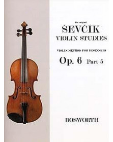 Sevcik : Etudes Opus 6 / Partie 5 - Violon