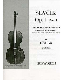 Sevcik : Etudes Opus 1 / Partie 1 - Violoncelle