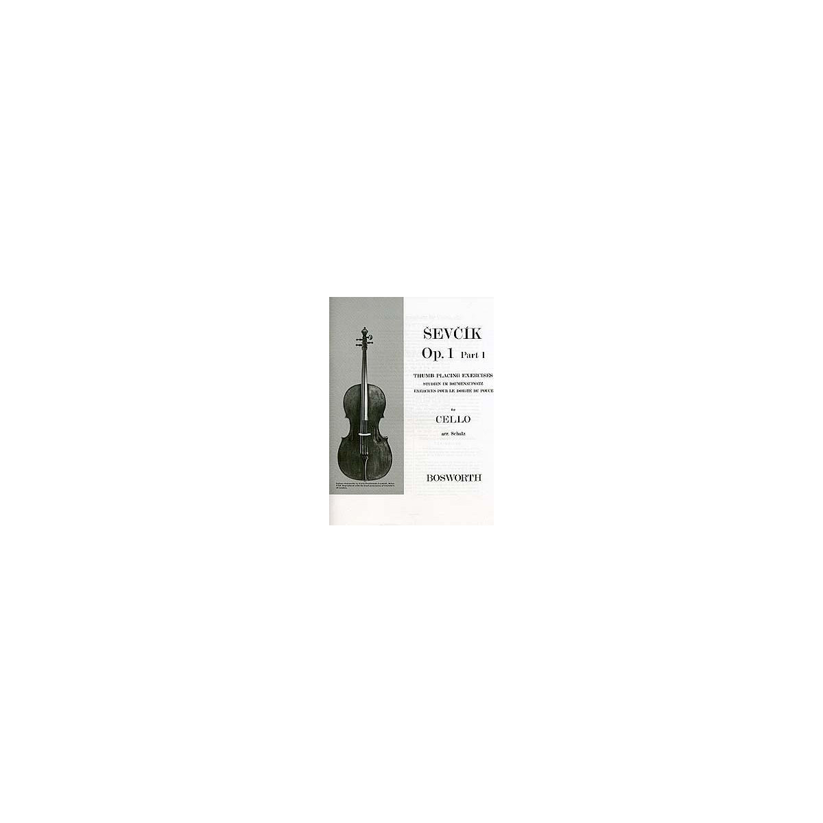 Sevcik : Etudes Opus 1 / Partie 1 - Violoncelle