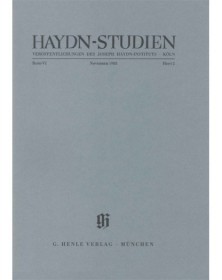 Haydn-Studien Bd. 6 Heft 2