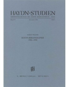 Haydn-Studien Bd. 6 Heft 3