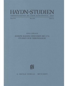 Haydn-Studien Bd.7 Heft 1/2