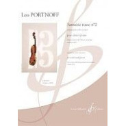 Leo Portnoff : Fantaisie Russe No. 2  pour Alto
