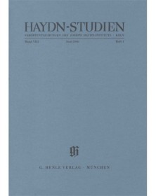 Haydn-Studien Bd. 8 Heft 1