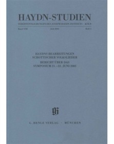 Haydn-Studien Band 8 Heft 4