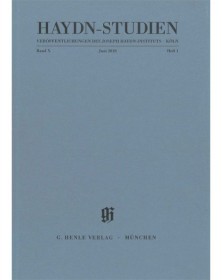 Haydn Studien Band 10 Heft 1