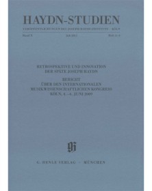 Haydn Studien Band 10 Heft 3/4