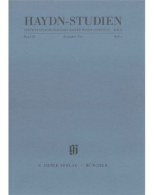 Haydn-Studies Vol. 11 No. 1