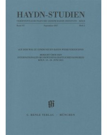 Haydn Studies Vol. 11 No. 2