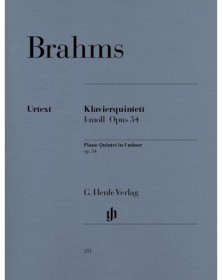 Piano Quintet f Minor Op. 34