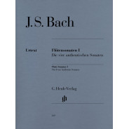 Sonates pour flûte, volume 1 - 4 Sonates Authentiques