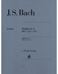 Partitas 4-6 BWV 828-830