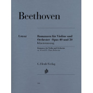 Romances en Sol majeur op. 40 et en Fa majeur op. 50