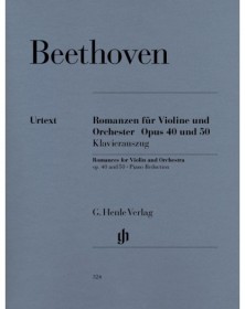 Romances en Sol majeur op. 40 et en Fa majeur op. 50