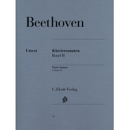Ludwig van Beethoven : Sonates Pour Piano, Vol. 2 de N°16 à 32 - Henle Verlag Urtext