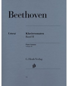 Ludwig van Beethoven : Sonates Pour Piano, Vol. 2 de N°16 à 32 - Henle Verlag Urtext