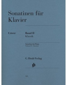 Sonatines Volume  2 - Recueil pour le Piano - Henle Verlag Urtext