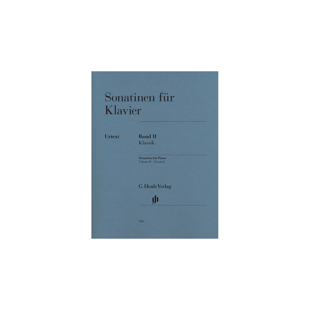 Sonatines Volume  2 - Recueil pour le Piano - Henle Verlag Urtext