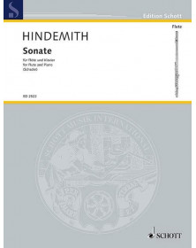 HINDEMITH : Sonate pour Flûte 1936