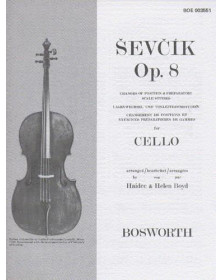 Otakar Sevcik : Etudes Opus 8 - Violoncelle
