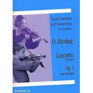 Rieding : Concerto op. 7 en mi mineur