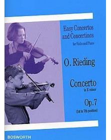 Rieding : Concerto op. 7 en mi mineur