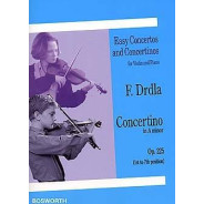 Drdla : Concertino Op. 225 en la mineur pour Violon et Piano
