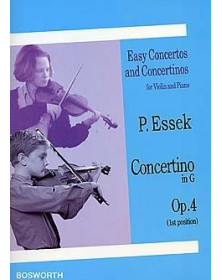 Essek : Concertino en Sol op. 4