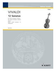 VIVALDI : 12 Sonates op. 2...