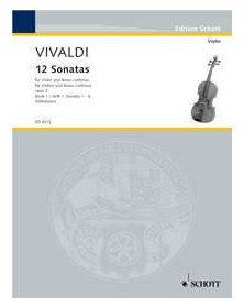 VIVALDI : 12 Sonates op. 2 Volume 1