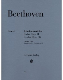 Trios avec Clarinette en Sib Maj. op. 11 et Mib Maj. op. 38