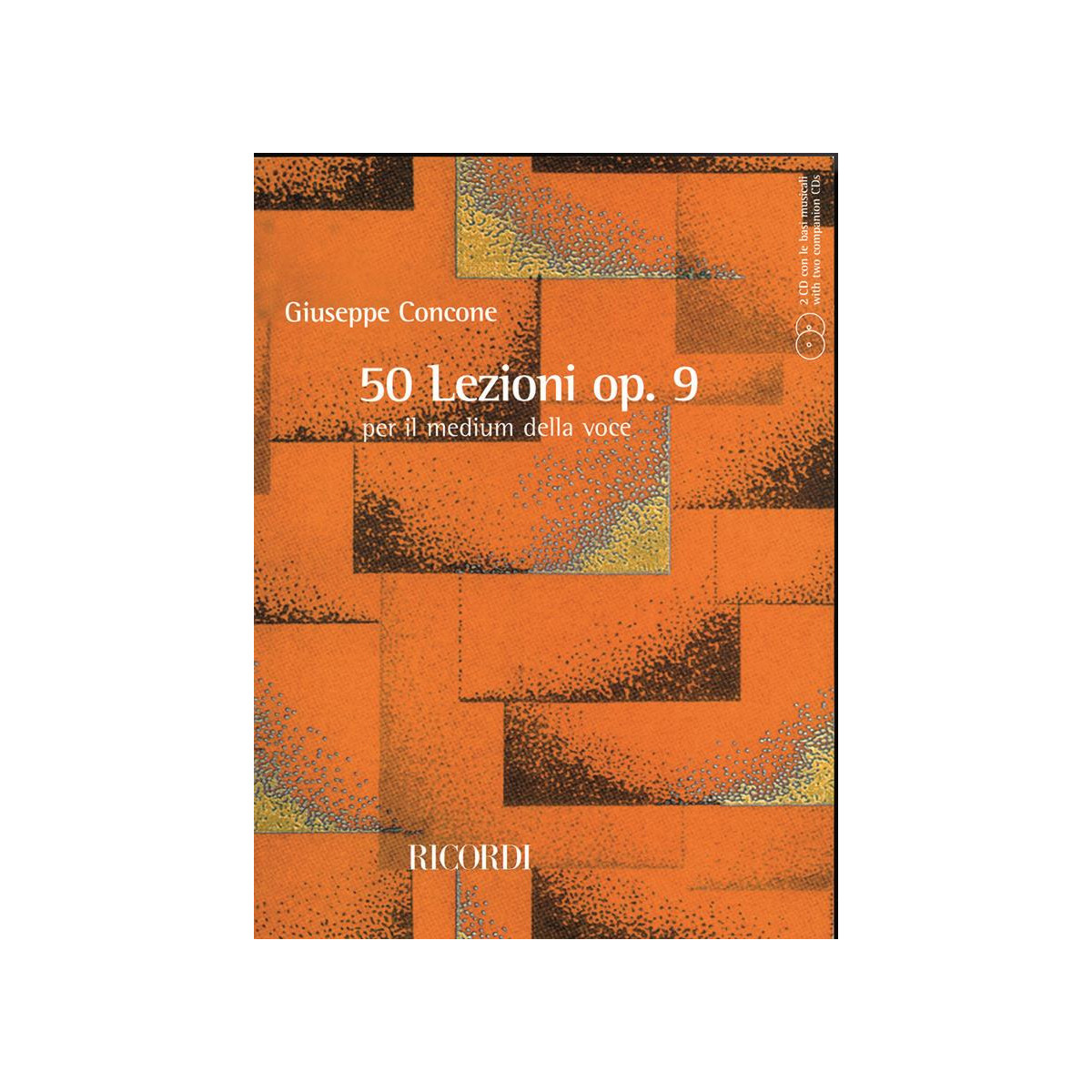 Concone : 50 Lezioni Opus 9 + 2 CD inclus