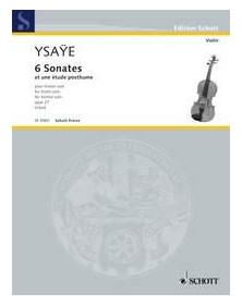 6 Sonates op. 27 / Etude posthume