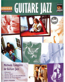 Guitare jazz maitrise du jeu en accords/mélodie