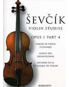 Sevcik : Etudes Opus 1 / Partie 4 - Violon