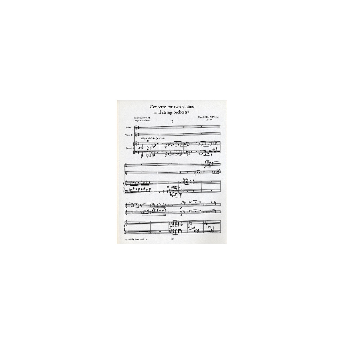 Concerto for two violins